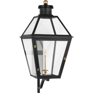 Stratford XL Bracketed Gas Wall Lantern - Visual Comfort Outdoor Lighting