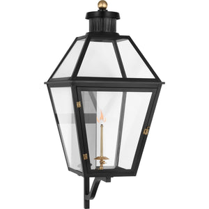 Stratford XL Bracketed Gas Wall Lantern - Visual Comfort Outdoor Lighting
