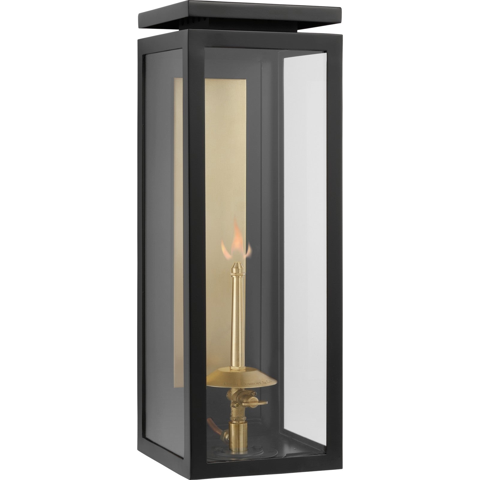 Fresno Medium 3/4 Gas Wall Lantern - Visual Comfort Outdoor Lighting