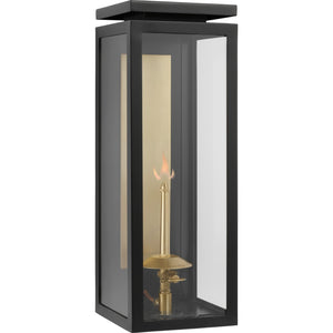 Fresno Medium 3/4 Gas Wall Lantern - Visual Comfort Outdoor Lighting
