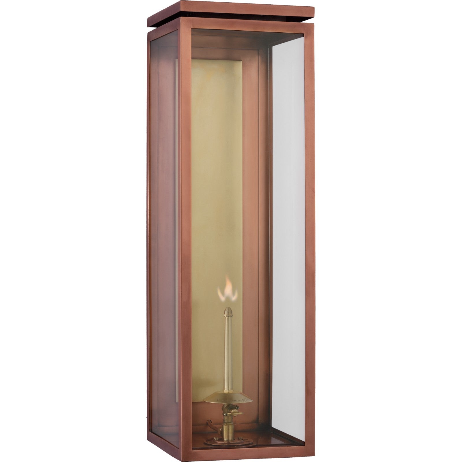 Fresno XL 3/4 Gas Wall Lantern - Visual Comfort Outdoor Lighting