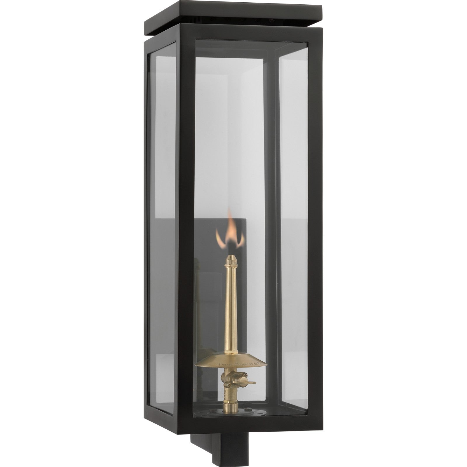 Fresno Medium Bracketed Gas Wall Lantern - Visual Comfort Outdoor Lighting