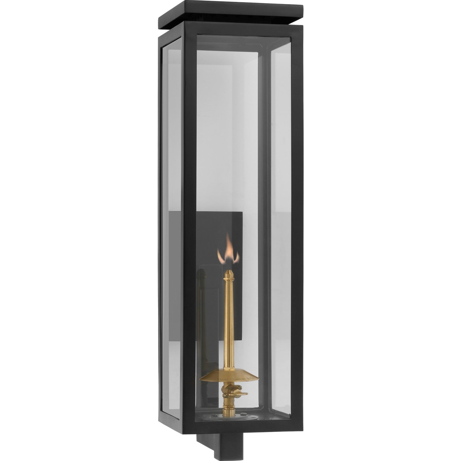 Fresno Large Bracketed Gas Wall Lantern - Visual Comfort Outdoor Lighting