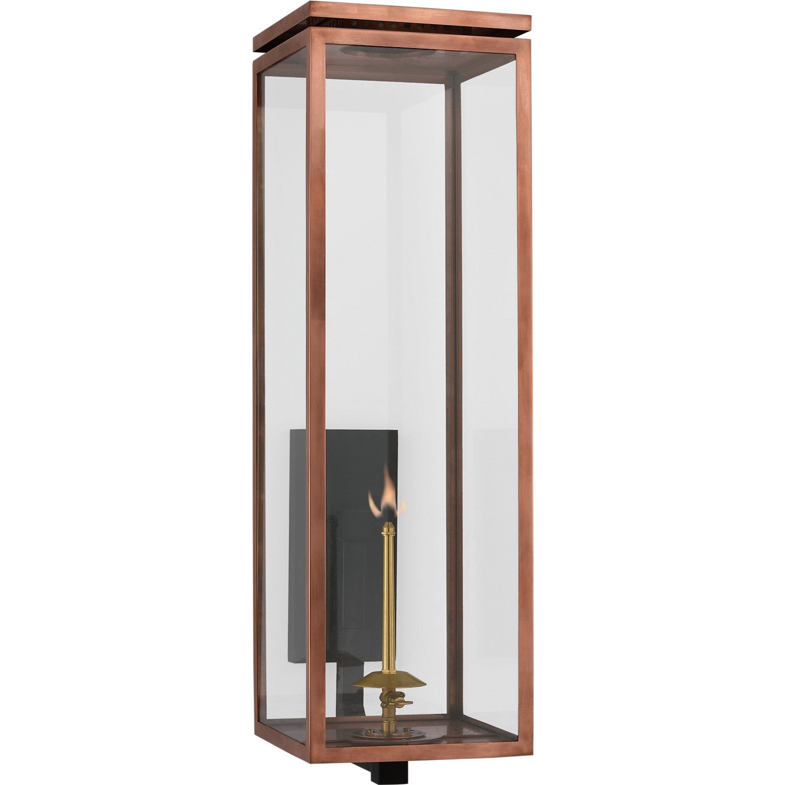Fresno Grande Bracketed Gas Wall Lantern - Visual Comfort Outdoor Lighting