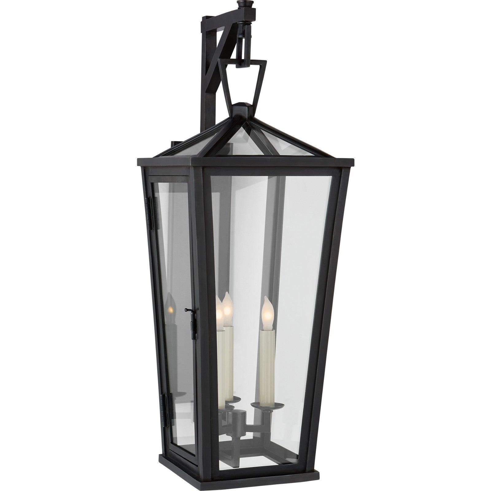 Darlana Medium Tall Bracketed Wall Lantern - Visual Comfort Outdoor Lighting