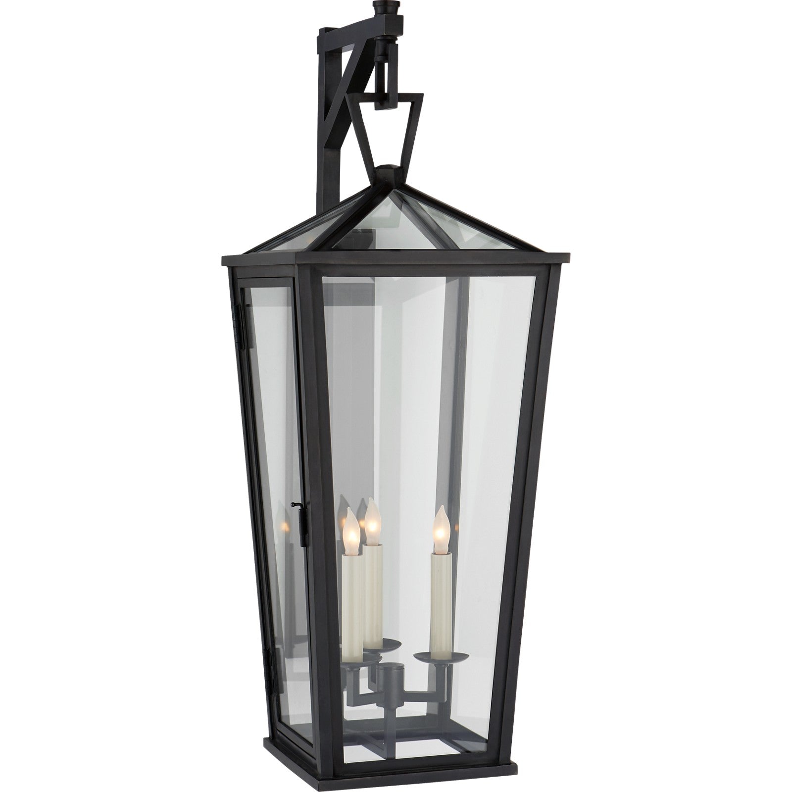 Darlana Large Tall Bracketed Wall Lantern - Visual Comfort Outdoor Lighting