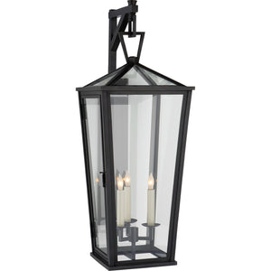 Darlana Large Tall Bracketed Wall Lantern - Visual Comfort Outdoor Lighting