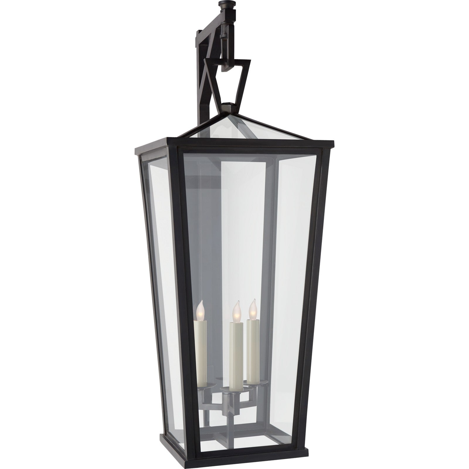 Darlana Grande Tall Bracketed Wall Lantern - Visual Comfort Outdoor Lighting
