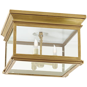 Club Large Square Flush Mount - Visual Comfort Ceiling Lights