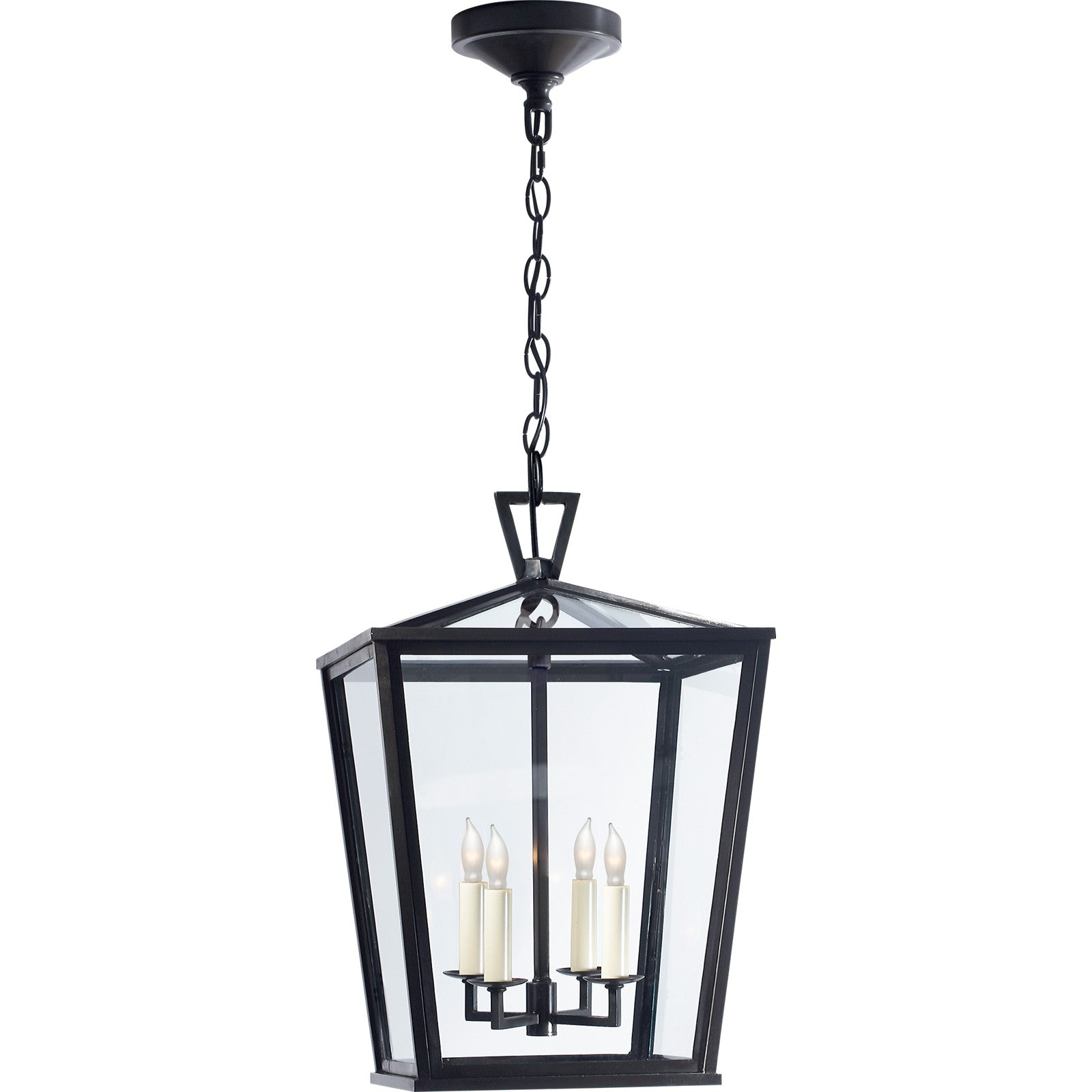 Darlana Small Hanging Lantern - Visual Comfort Outdoor Lighting