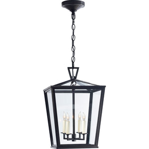 Darlana Small Hanging Lantern - Visual Comfort Outdoor Lighting