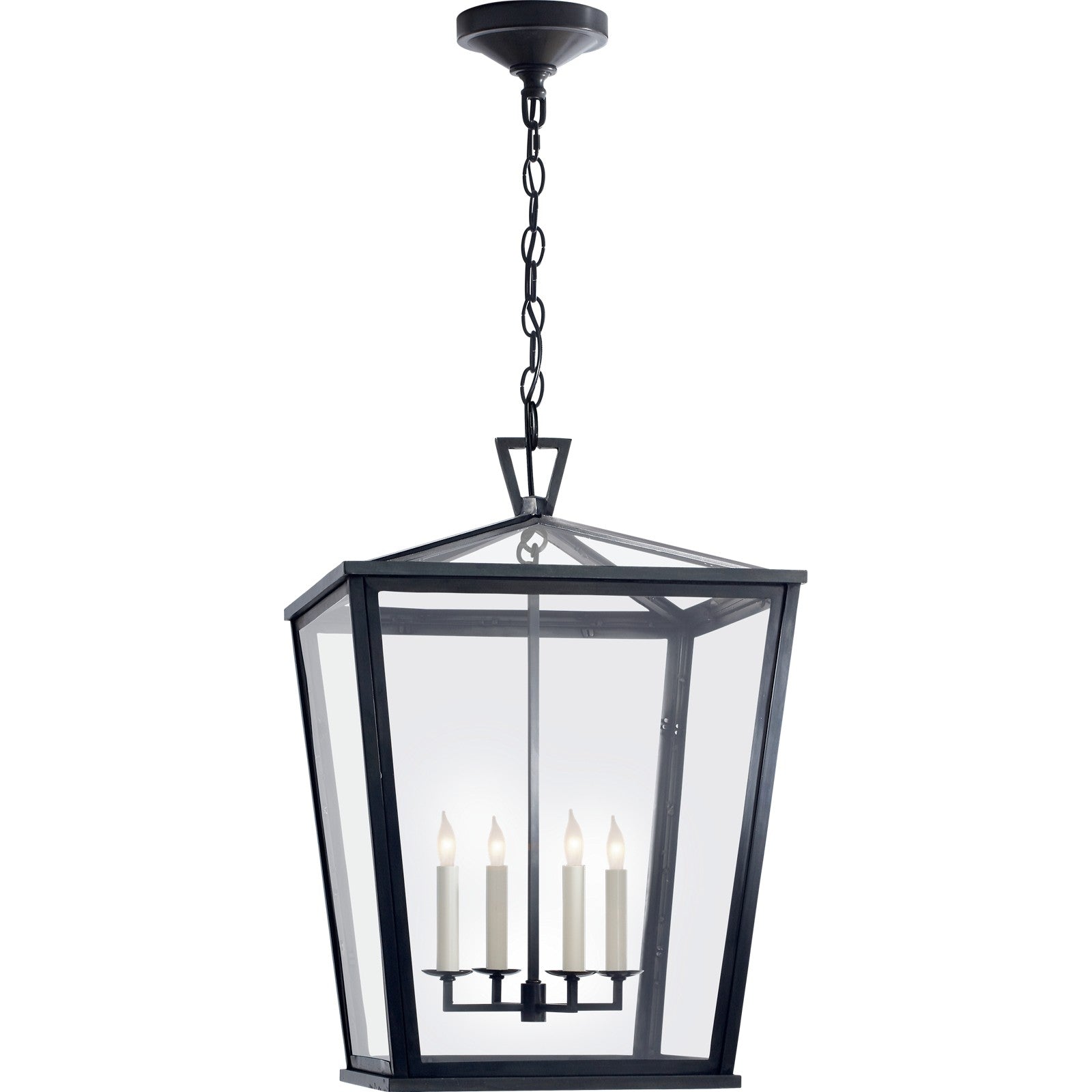 Darlana Medium Hanging Lantern - Visual Comfort Outdoor Lighting