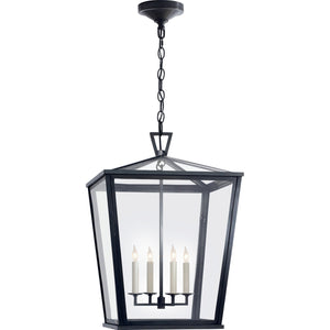 Darlana Medium Hanging Lantern - Visual Comfort Outdoor Lighting
