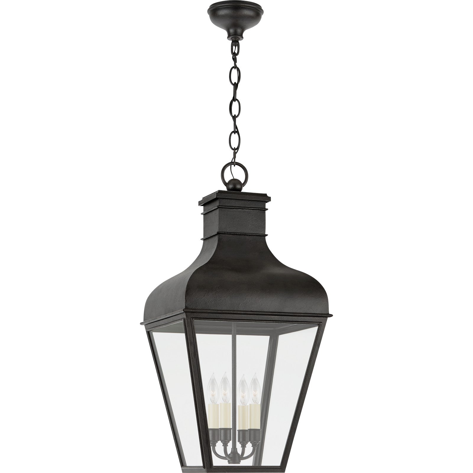 Fremont Large Hanging Lantern - Visual Comfort Outdoor Lighting