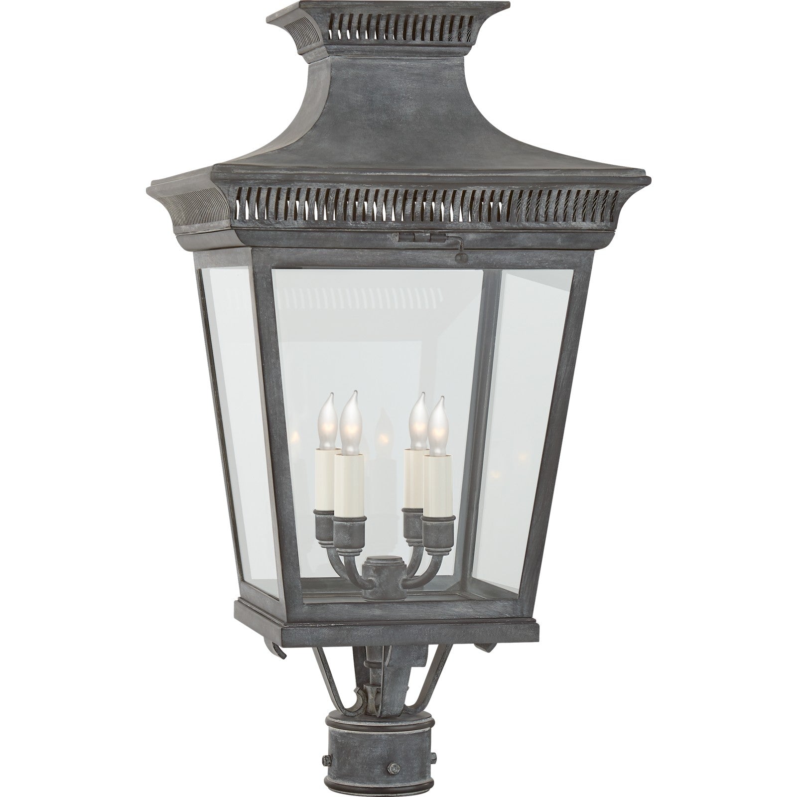 Elsinore Medium Post Lantern - Visual Comfort Outdoor Lighting