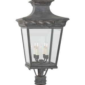Elsinore Medium Post Lantern - Visual Comfort Outdoor Lighting