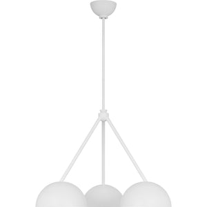Beaunay Medium Chandelier Cast Plaster - Visual Comfort Ceiling Lights