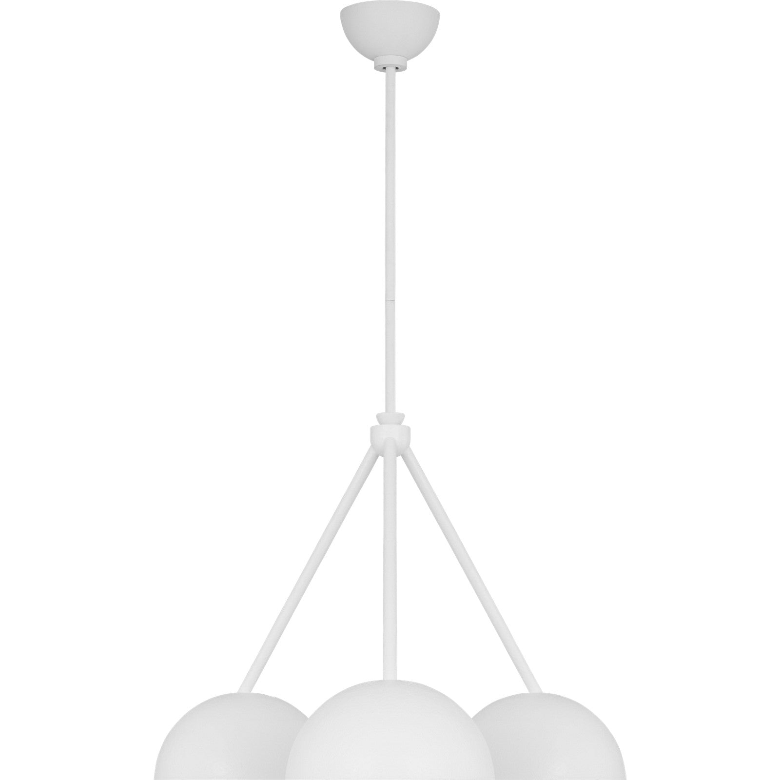 Beaunay Medium Chandelier Cast Plaster - Visual Comfort Ceiling Lights