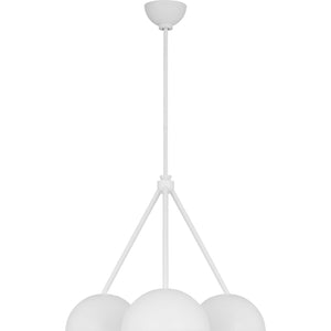 Beaunay Medium Chandelier Cast Plaster - Visual Comfort Ceiling Lights
