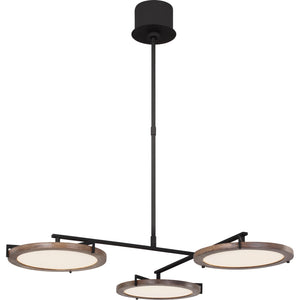 Shuffle Medium Chandelier - Visual Comfort Modern 3