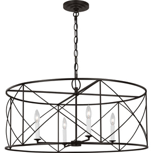 Beatrix Extra Large Lantern Aged Iron - Visual Comfort Ceiling Lights