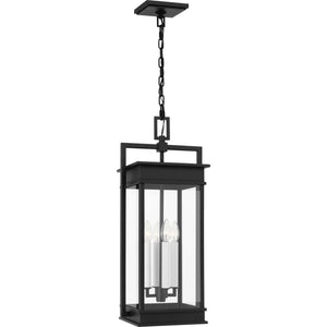 Cupertino Large Pendant Textured Black - Visual Comfort Outdoor Lighting