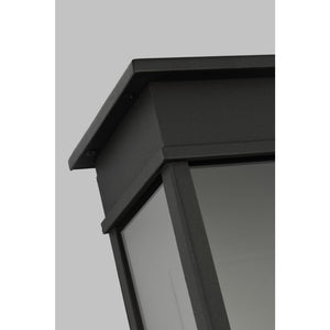 Cupertino Mini Wall Lantern Textured Black - Visual Comfort Outdoor Lighting