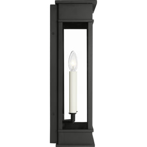 Cupertino Extra Large Wall Lantern Textured Black - Visual Comfort Outdoor Lighting