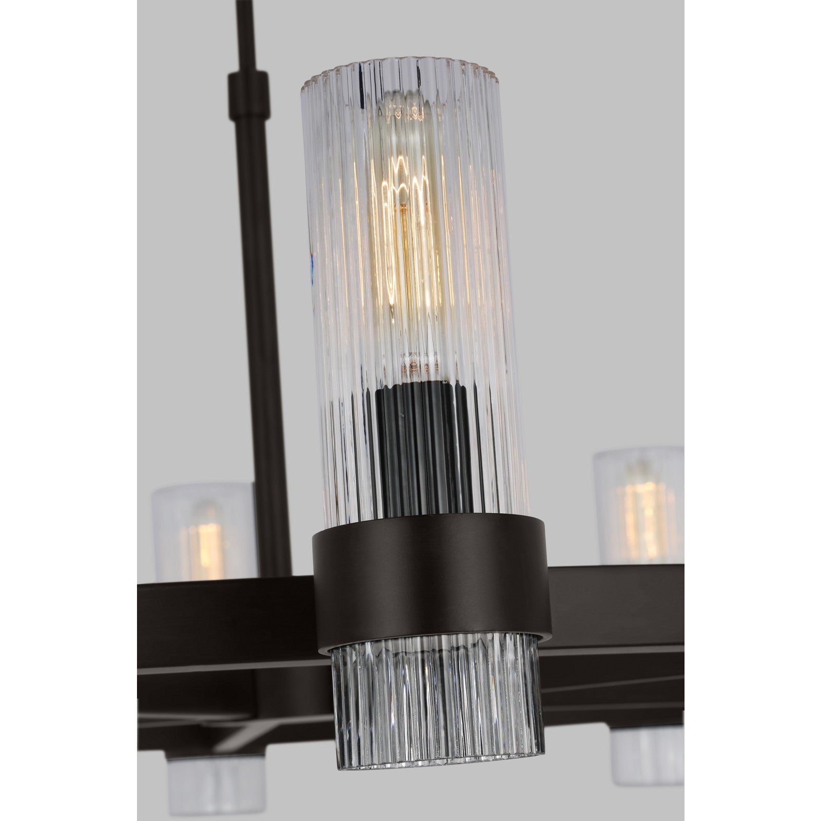Geneva Large Chandelier Burnished Brass - Visual Comfort Ceiling Lights