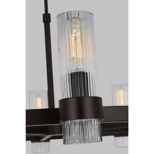 Geneva Large Chandelier Burnished Brass - Visual Comfort Ceiling Lights