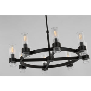 Geneva Medium Chandelier in Polished Nickel - Visual Comfort Ceiling Lights