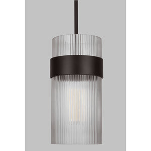 Geneva Large Pendant in Burnished Brass - Visual Comfort Ceiling Lights