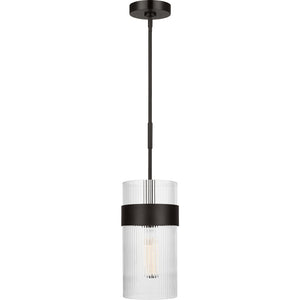 Geneva Large Pendant in Burnished Brass - Visual Comfort Ceiling Lights