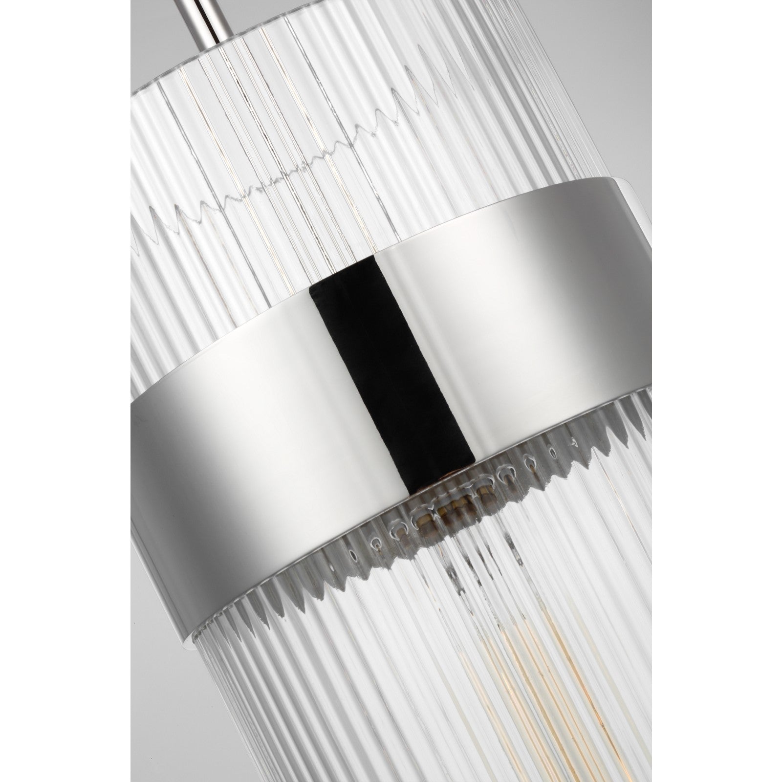 Geneva Large Pendant in Burnished Brass - Visual Comfort Ceiling Lights