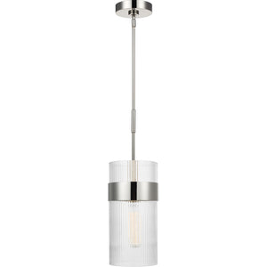 Geneva Large Pendant in Burnished Brass - Visual Comfort Ceiling Lights