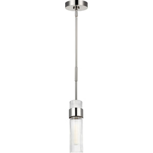 Geneva Medium Pendant in Burnished Brass - Visual Comfort Ceiling Lights