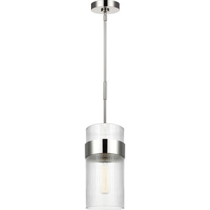 Geneva Large Pendant in Burnished Brass - Visual Comfort Ceiling Lights