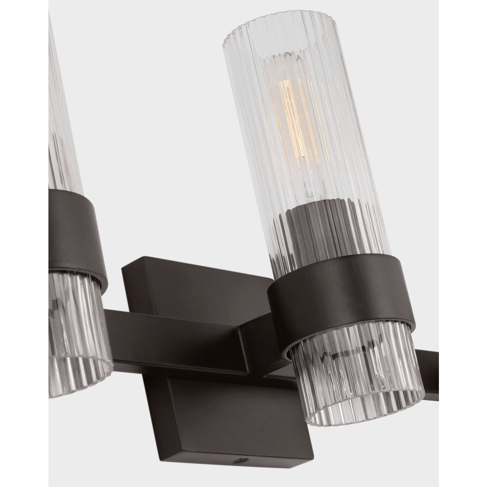 Geneva 3 - Light Vanity in Burnished Brass - Visual Comfort Wall Lights