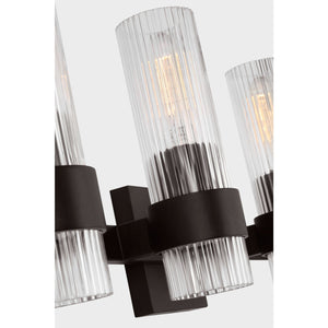 Geneva 4 - Light Vanity in Polished Nickel - Visual Comfort Wall Lights