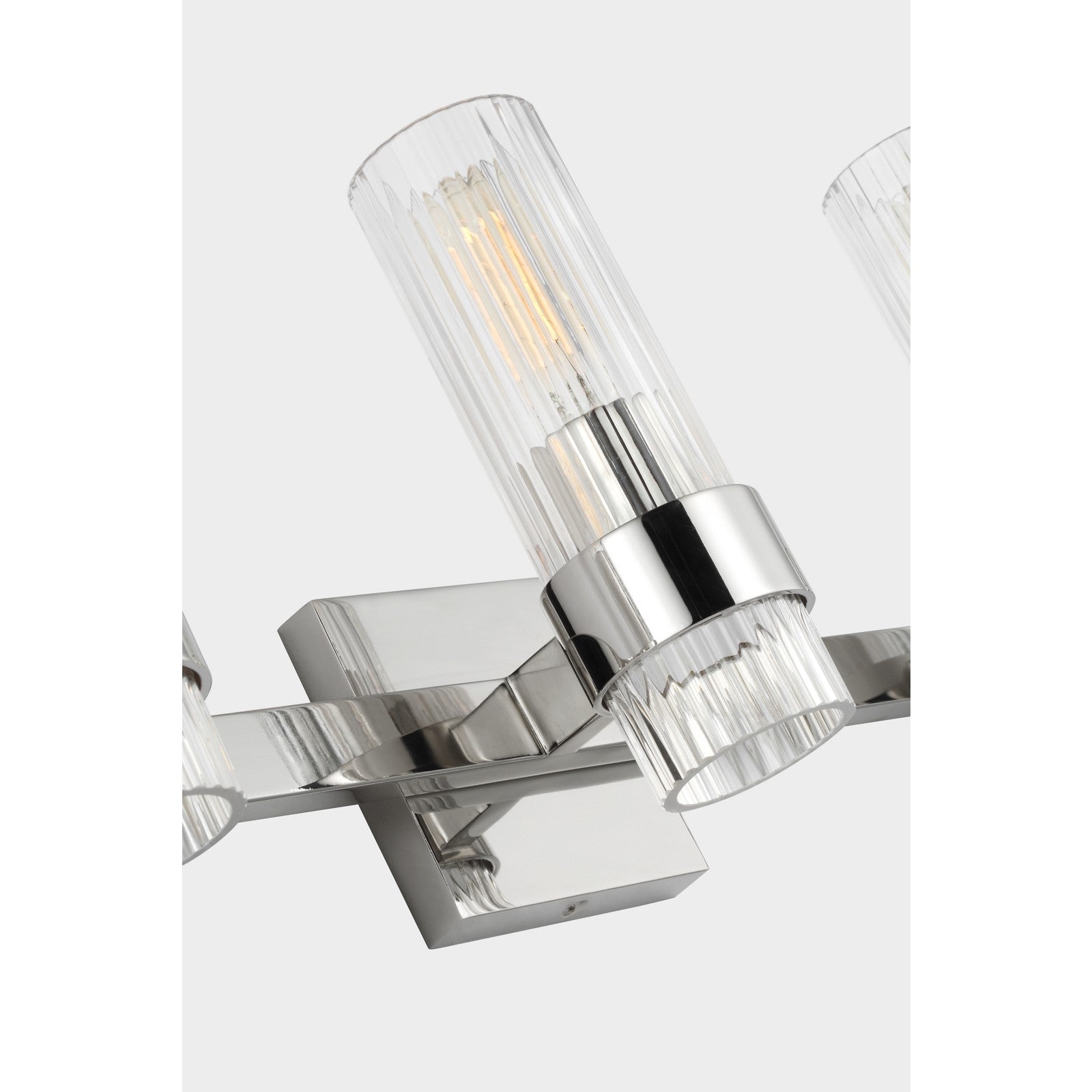 Geneva 3 - Light Vanity in Burnished Brass - Visual Comfort Wall Lights