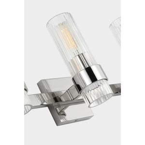 Geneva 3 - Light Vanity in Burnished Brass - Visual Comfort Wall Lights