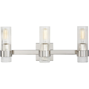 Geneva 3 - Light Vanity in Burnished Brass - Visual Comfort Wall Lights