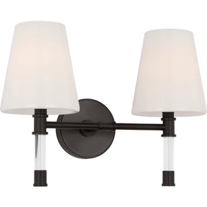 Hanover 2 - Light Vanity Polished Nickel - Visual Comfort Wall Lights