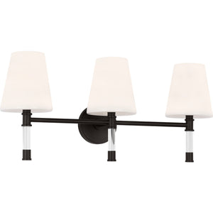 Hanover 3 - Light Vanity Burnished Brass - Visual Comfort Wall Lights