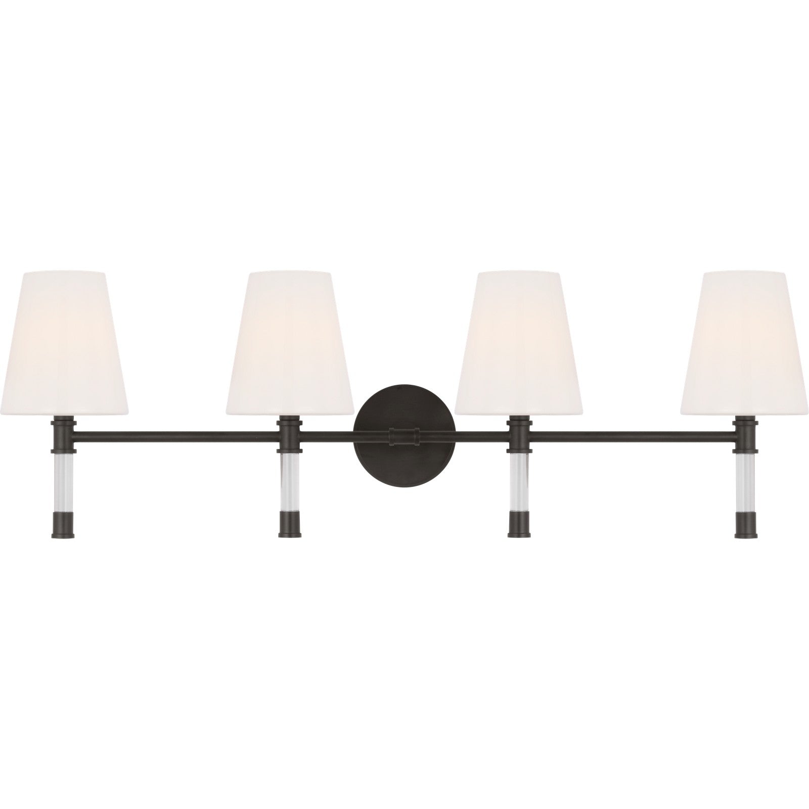 Hanover 4 - Light Vanity Burnished Brass - Visual Comfort Wall Lights