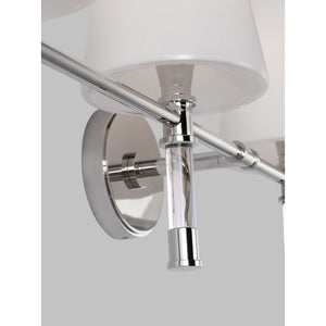 Hanover 4 - Light Vanity Burnished Brass - Visual Comfort Wall Lights