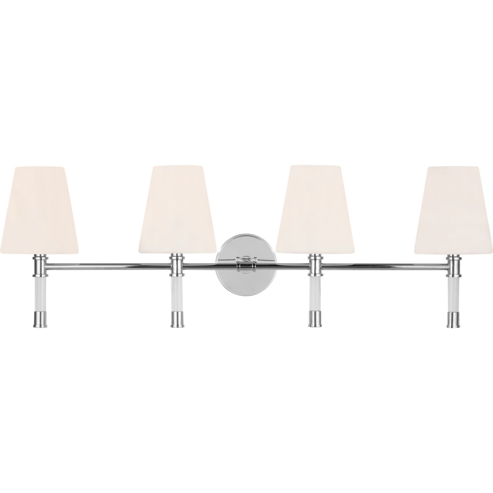 Hanover 4 - Light Vanity Burnished Brass - Visual Comfort Wall Lights