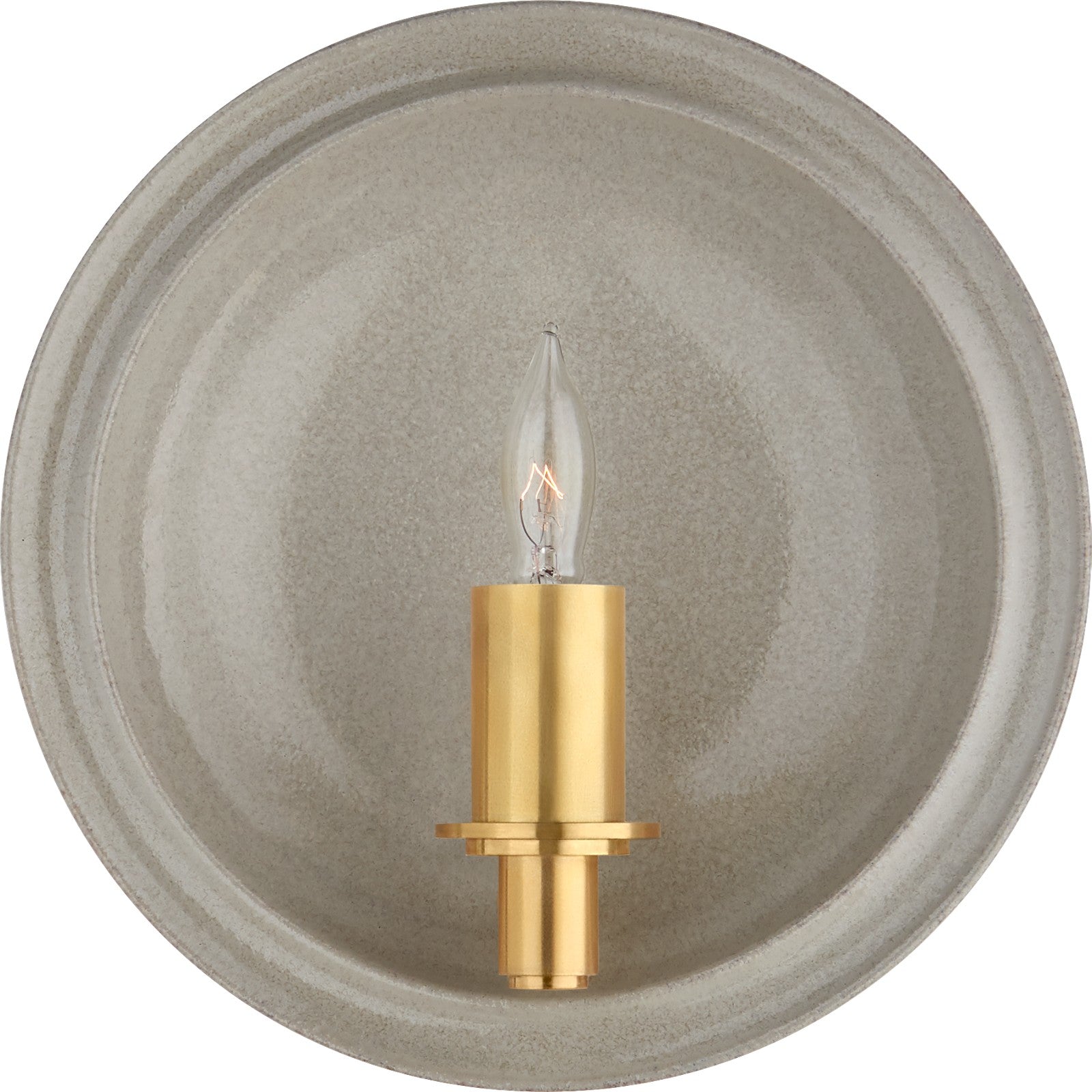Leeds Small Round Sconce - Visual Comfort Wall Lights