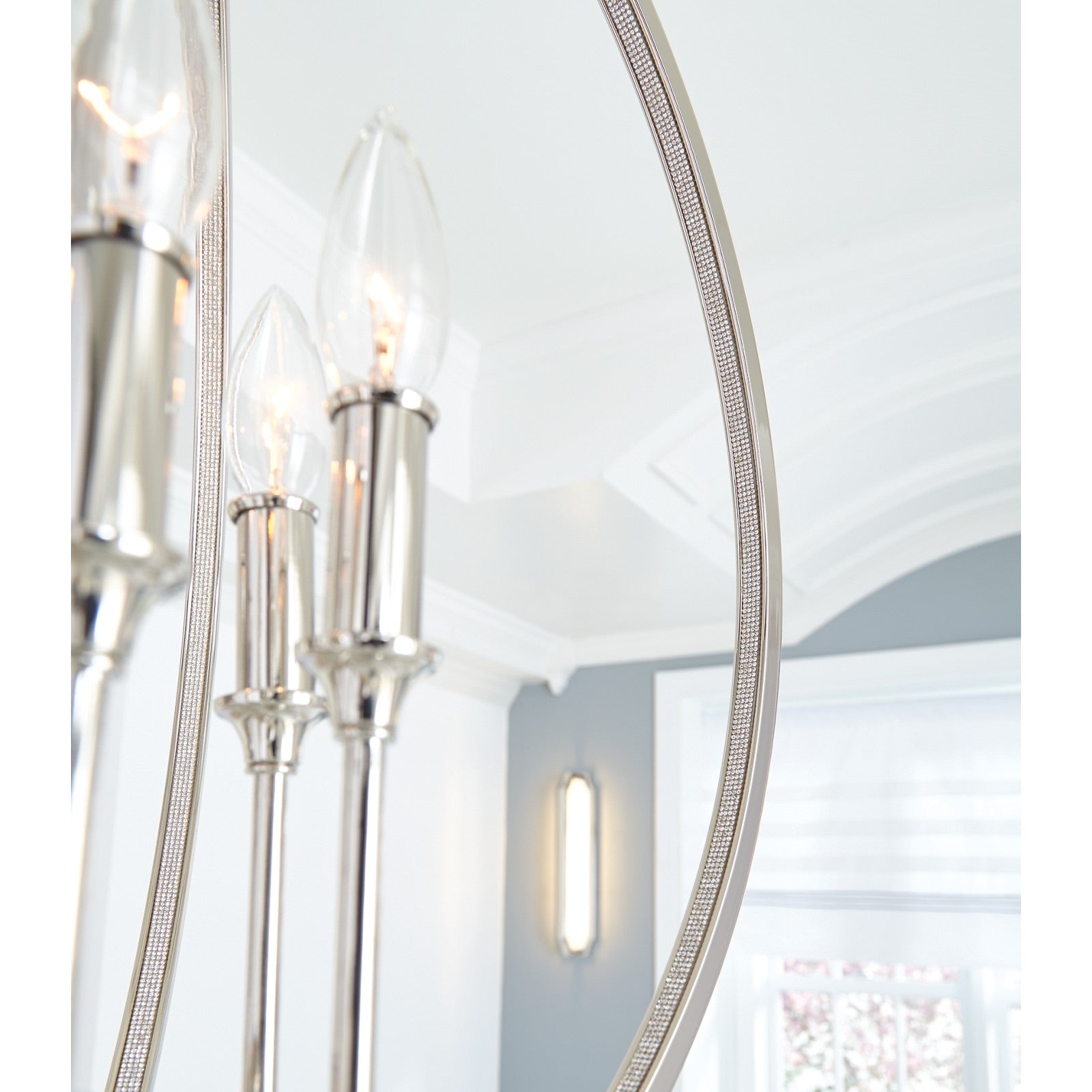 Corinne Large Pendant Polished Nickel - Visual Comfort Ceiling Lights