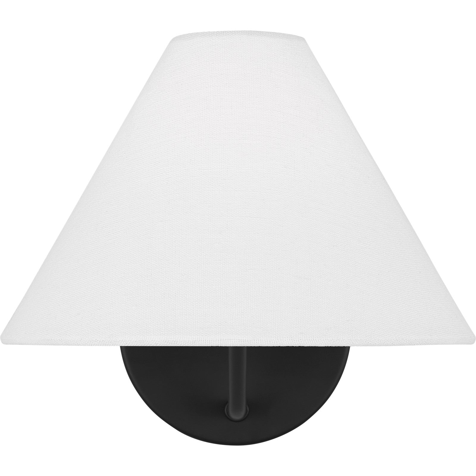Burke Medium Sconce Brushed Steel - Visual Comfort Wall Lights